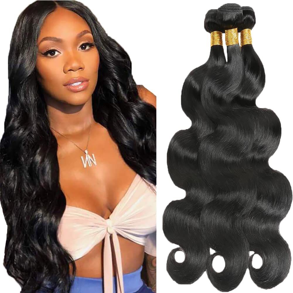 YOUNGHANN Brazilian P4/613 Body Wave Human Hair Bundles – Highlight Blonde Virgin Hair