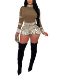 Chicyes Jumpsuits For Women One Piece Sexy Long Sleeve Birthday Outfits