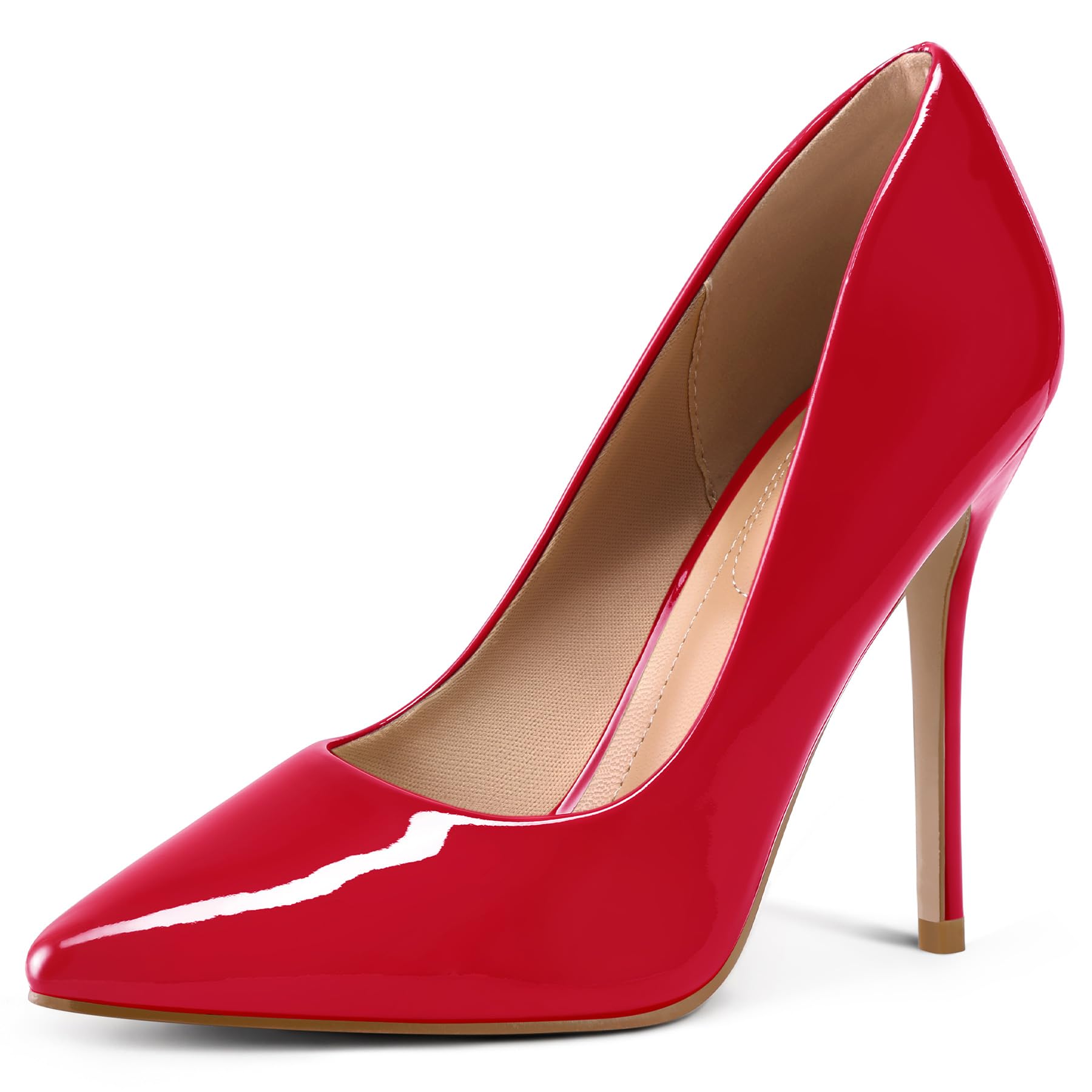 Women's 4-Inch Stiletto Pumps – Pointed Toe Dress & Wedding Heels
