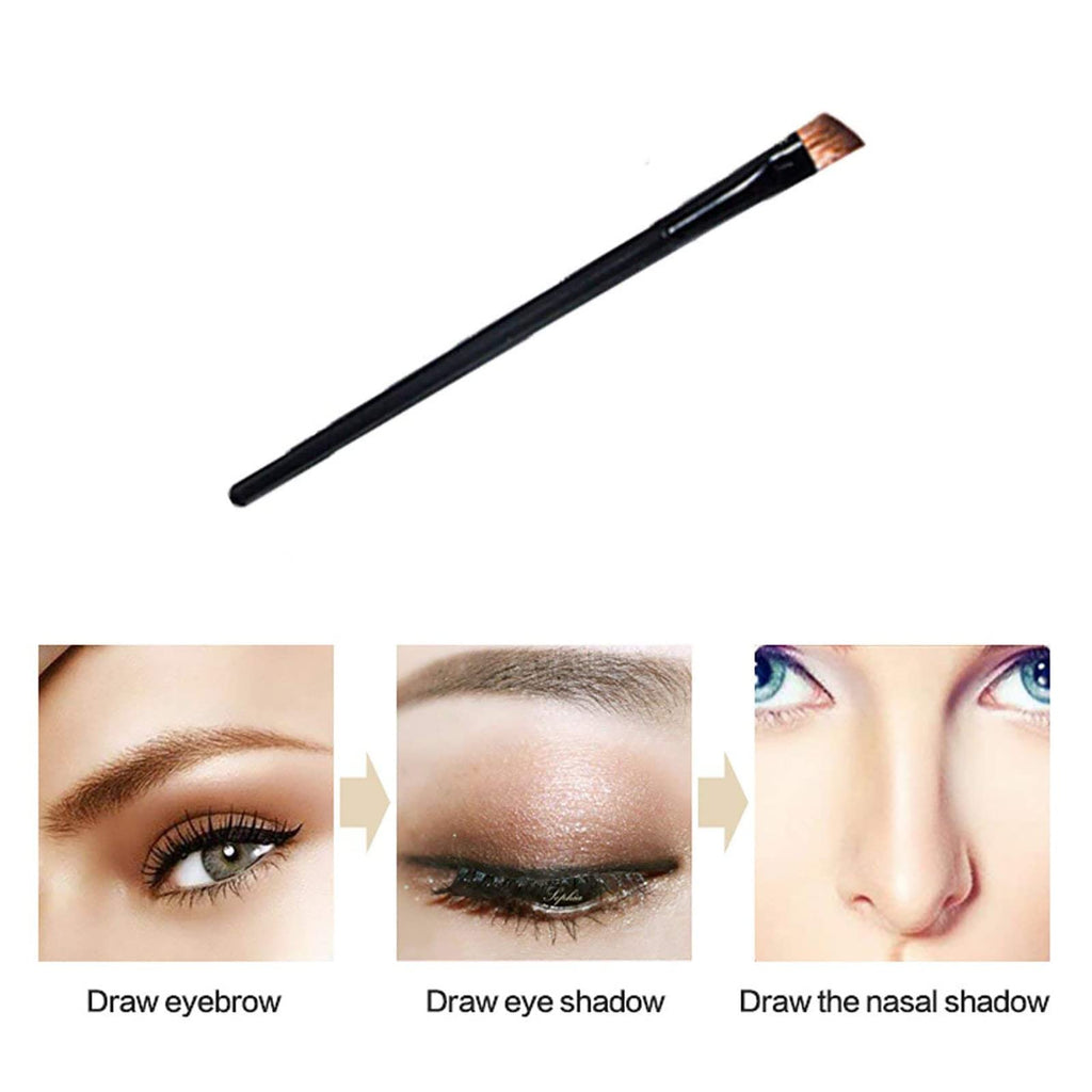 Waterproof Eyebrow Stamp Powder Kit with Stencils & Mirror
