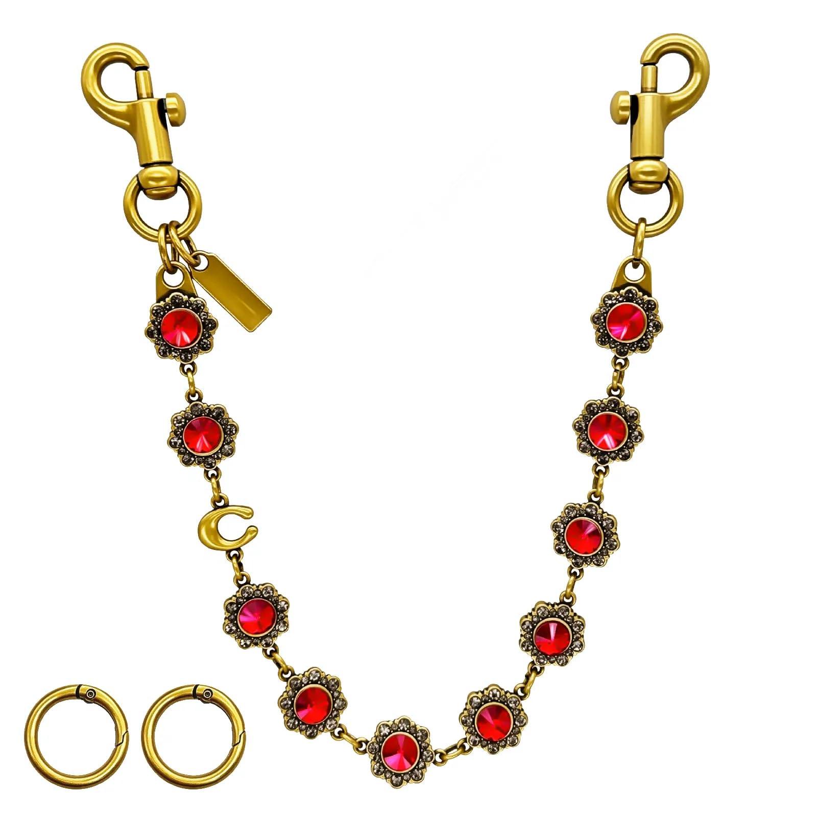 Gold Purse Chain Bag Charm for Women