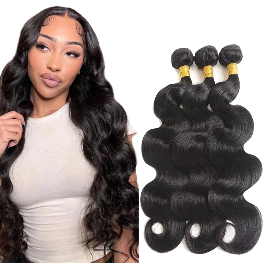 YOUNGHANN Brazilian P4/613 Body Wave Human Hair Bundles – Highlight Blonde Virgin Hair