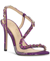 Jessica Simpson Jaycin High Heel Sandal | Satin Slip-On | Sizes 5–9.5