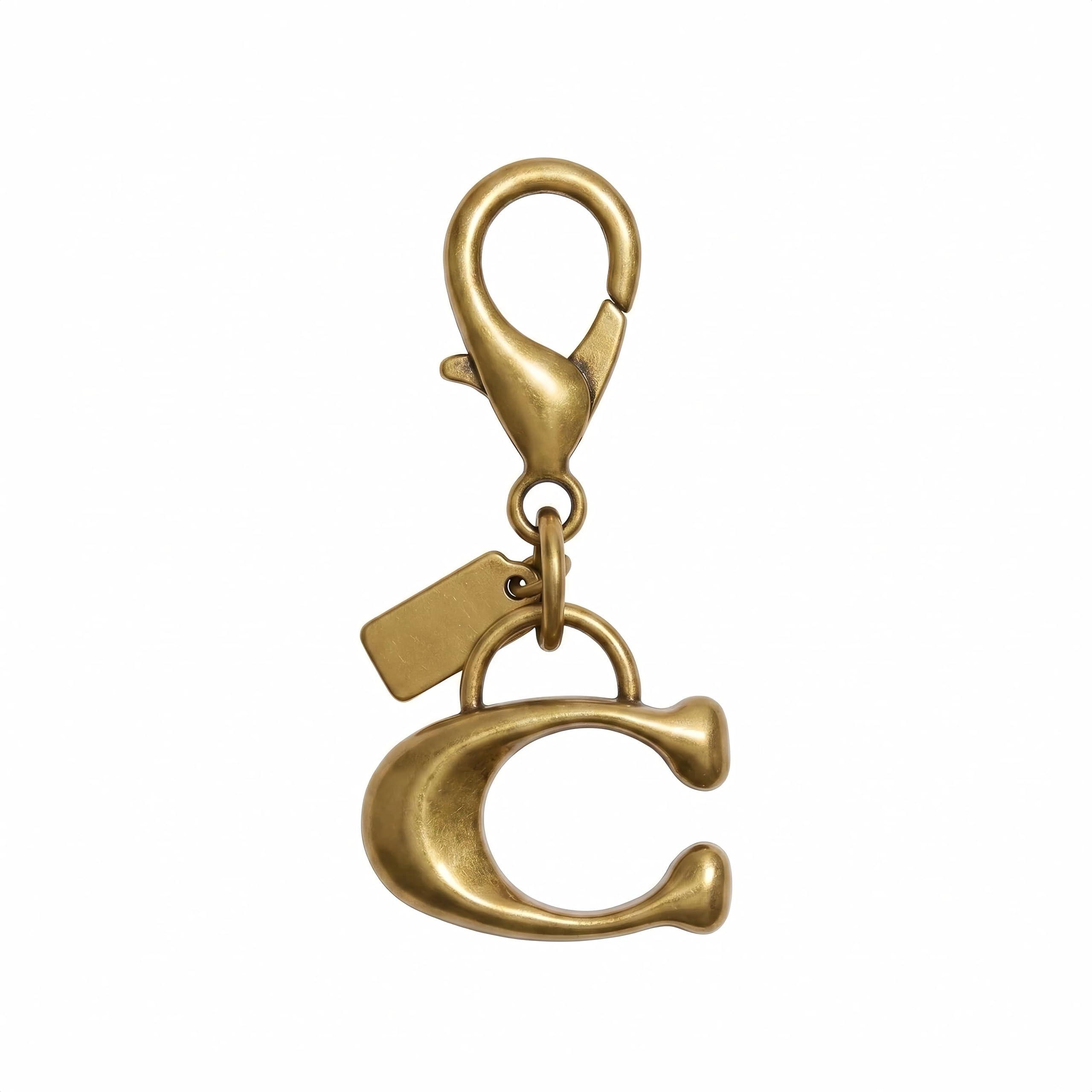 Gold Purse Chain Bag Charm for Women
