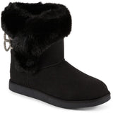 Juicy Couture Women's Slip-On Winter Snow Boots | Faux Fur Lined | Warm Fashion Booties | Sizes 5–12