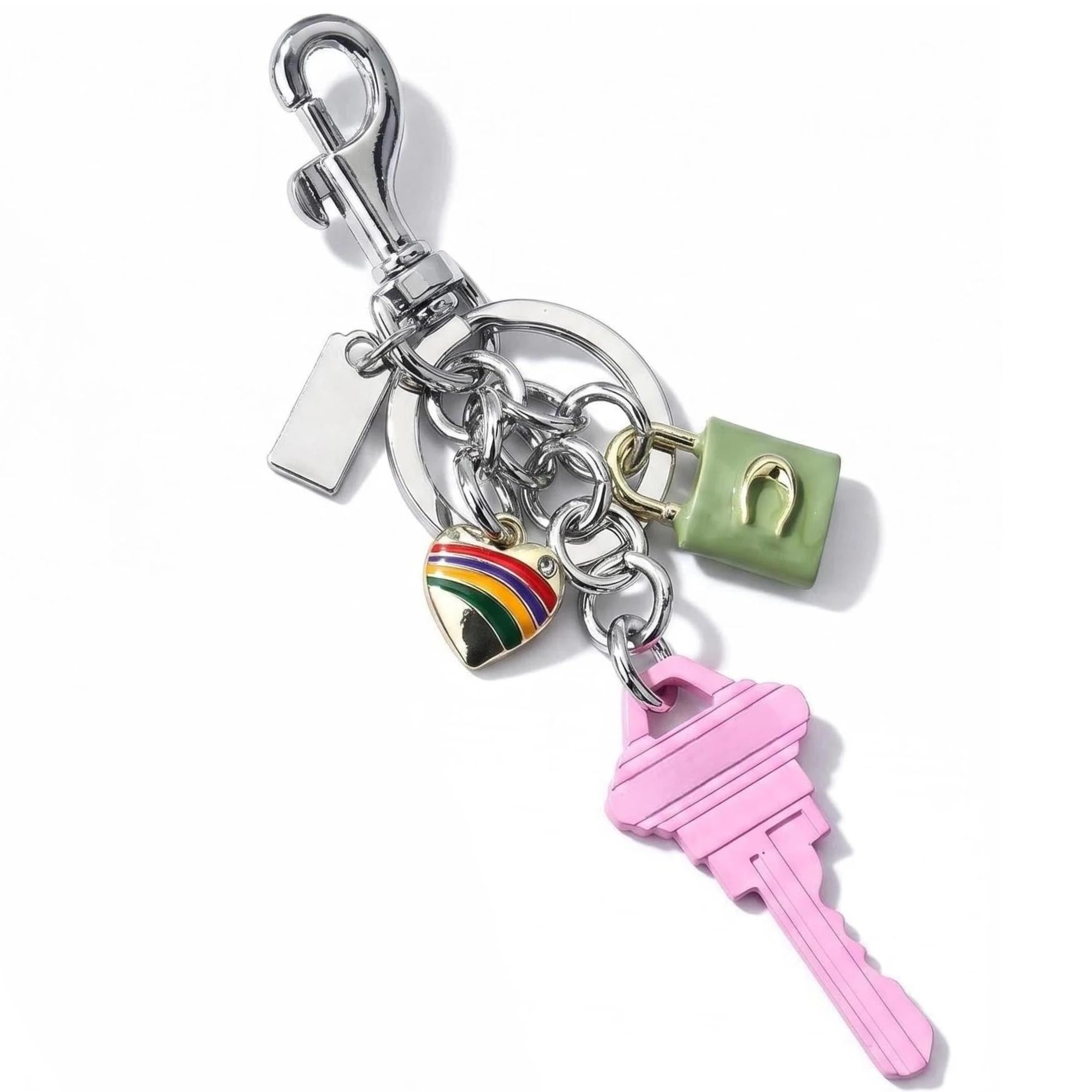 Gold Purse Chain Bag Charm for Women