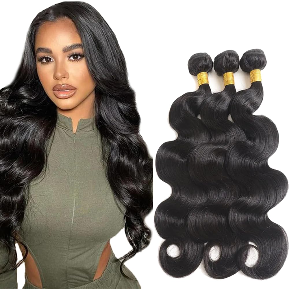 YOUNGHANN Brazilian P4/613 Body Wave Human Hair Bundles – Highlight Blonde Virgin Hair
