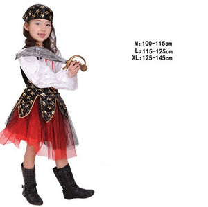 Halloween children's pirate costume - Dazzling Beauty Solution
