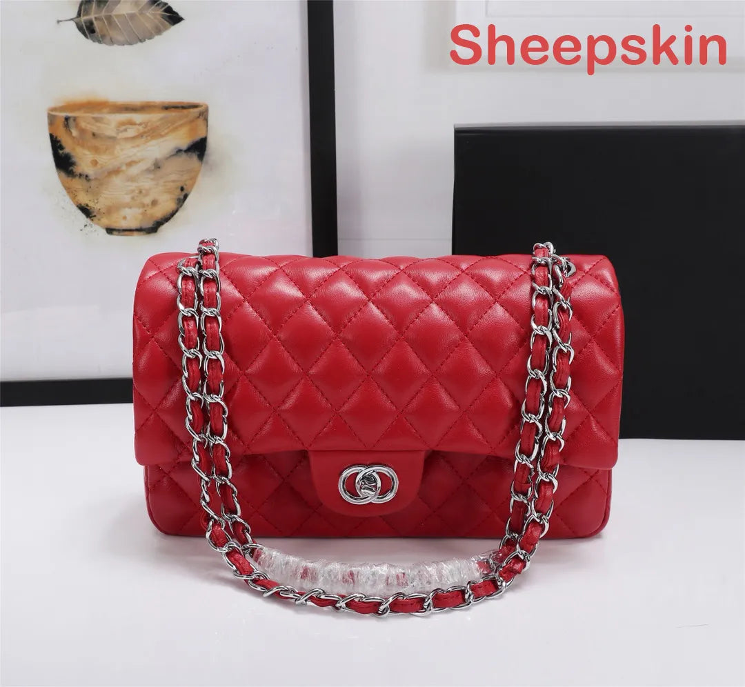 Designer Handbags Shoulder Bags 10A High Quality Women'S Crossbody Bags Litchi Leather Hardware Hardware Square Luxury Tote Bags Multicolor Handbags Top 001
