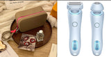 2-in-1 Rechargeable Epilator & Hair Removal Trimmer – Face, Body, Bikini, Legs & Underarms - Dazzling Beauty Solution