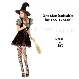 Halloween Costume – Polyester Party Outfit (One Size & XL) - Dazzling Beauty Solution
