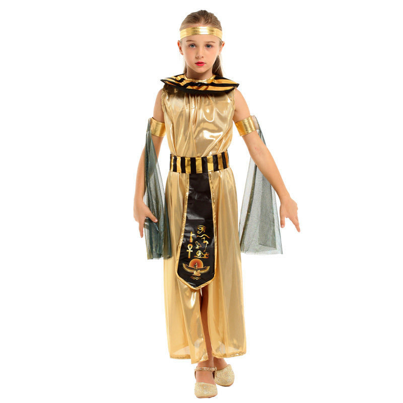 Halloween Cosplay Costume Masquerade Cleopatra Costumes Indian Queen Princess Costumes - Dazzling Beauty Solution