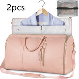 Women’s Large Capacity Travel Duffle Bag – Waterproof Foldable Suit Tote - Dazzling Beauty Solution