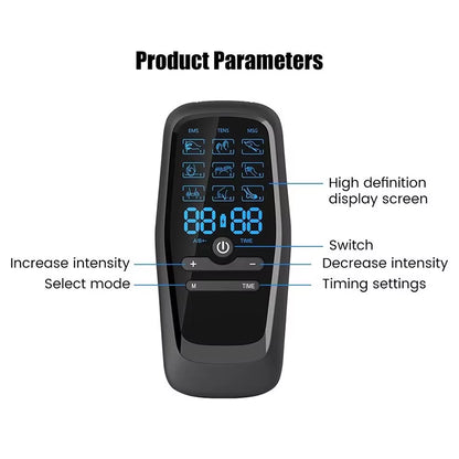 Electric Muscle Stimulator Tens Physiotherapy Acupuncture Body Massage Therapy Slimming Machine Relief Massager