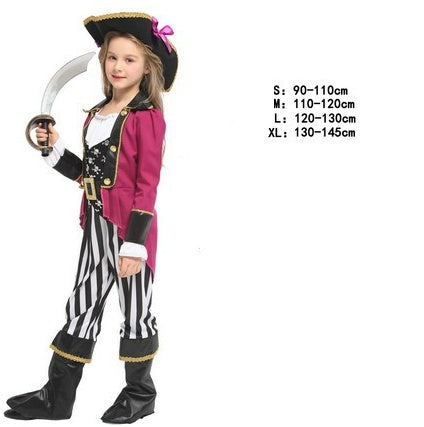 Halloween children's pirate costume - Dazzling Beauty Solution