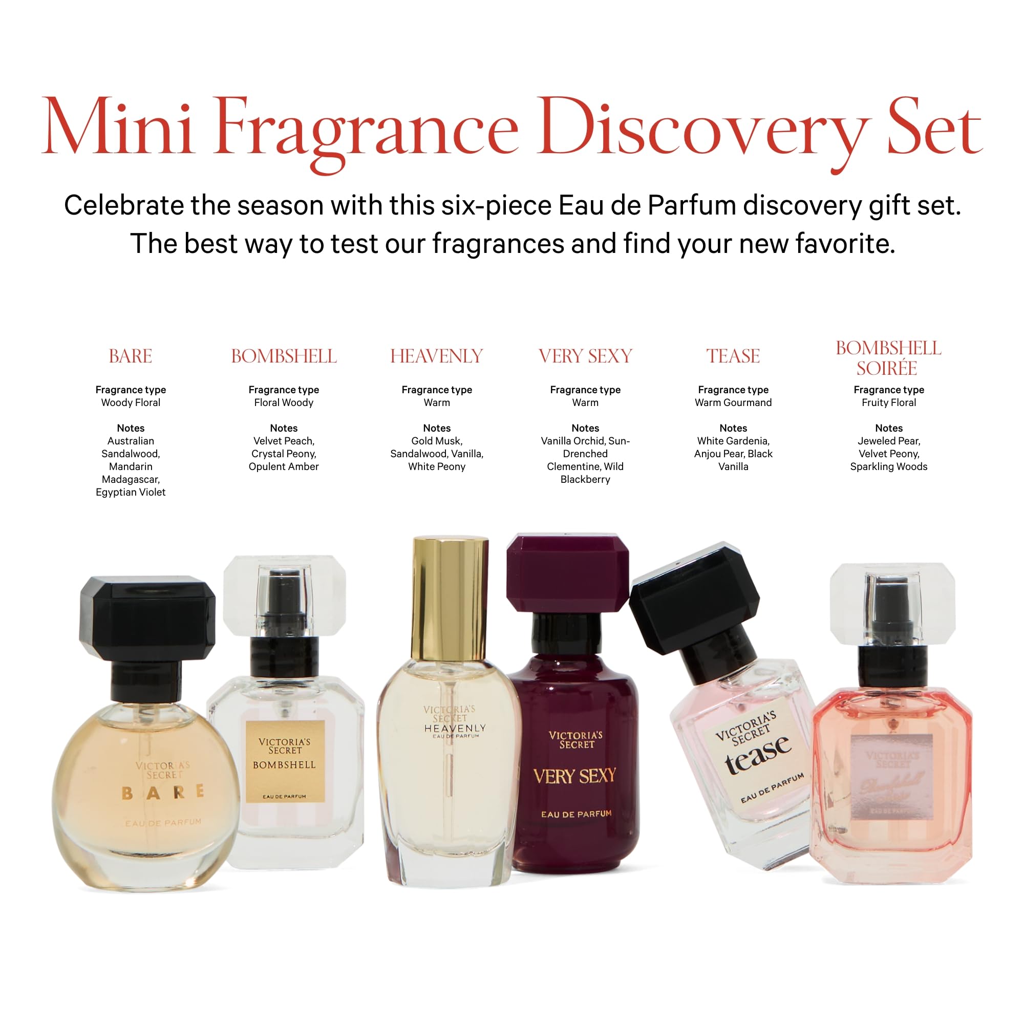 Mini Eau de Parfum Discovery Gift Set – 4-Piece Fragrance Collection
