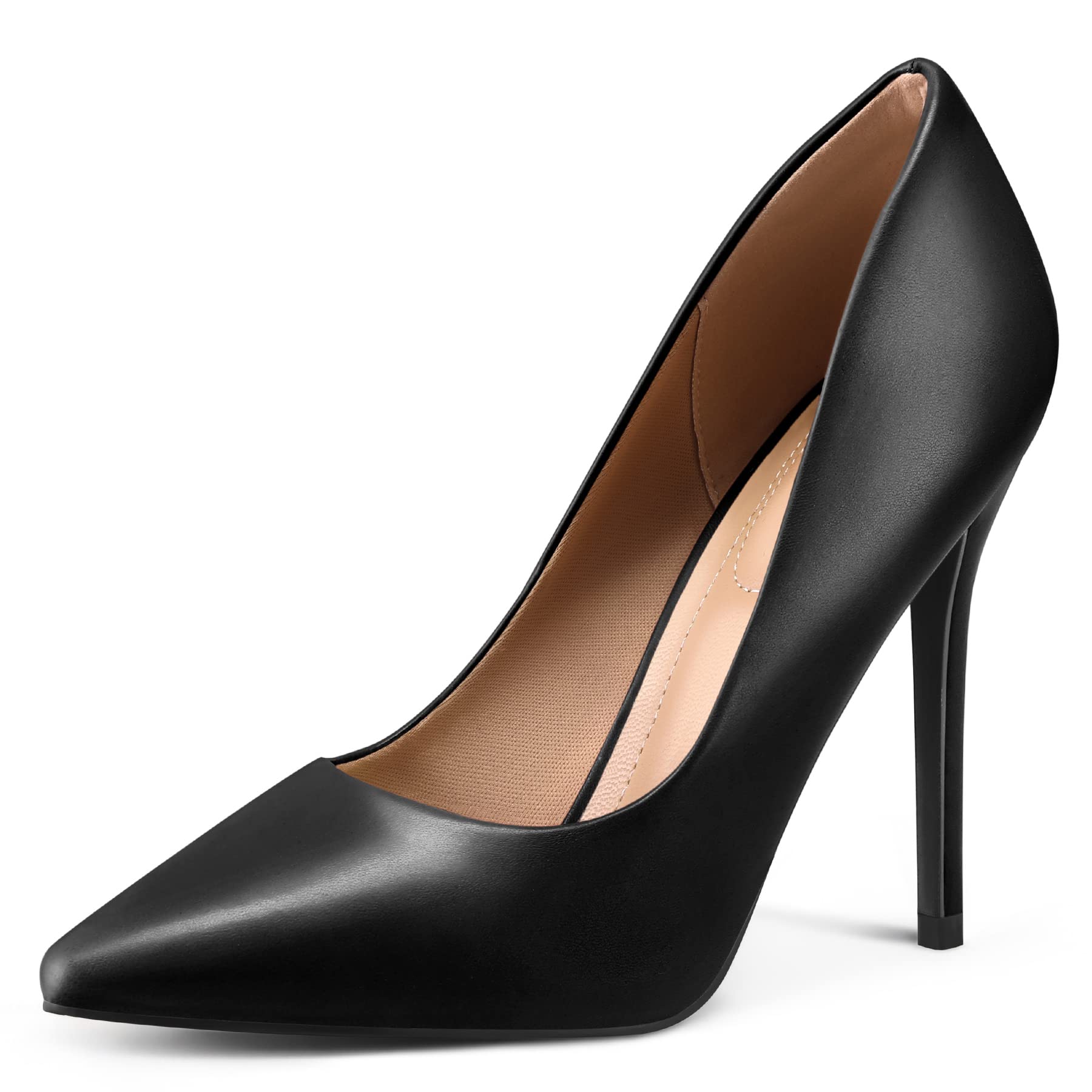 Women's 4-Inch Stiletto Pumps – Pointed Toe Dress & Wedding Heels