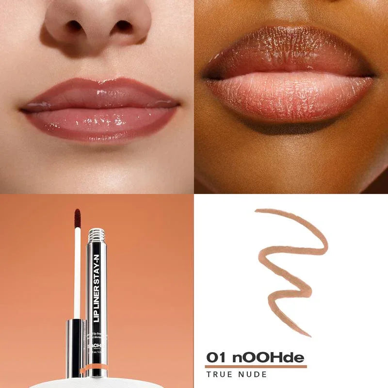 LIP LINER STAY-N - Peel-Off Lip Liner Stain - All Day & Night Lipliner - Dazzling Beauty Solution