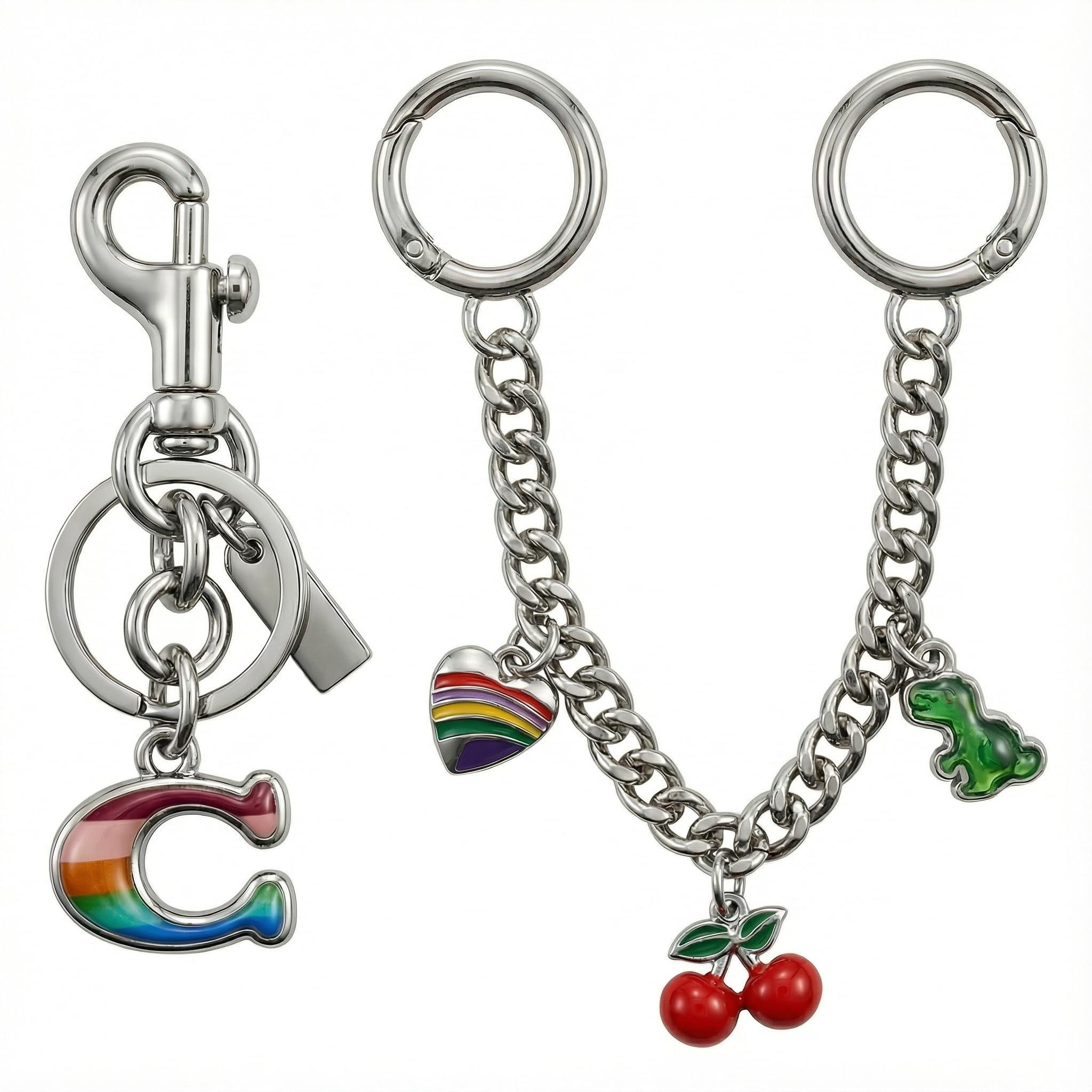 Gold Purse Chain Bag Charm for Women