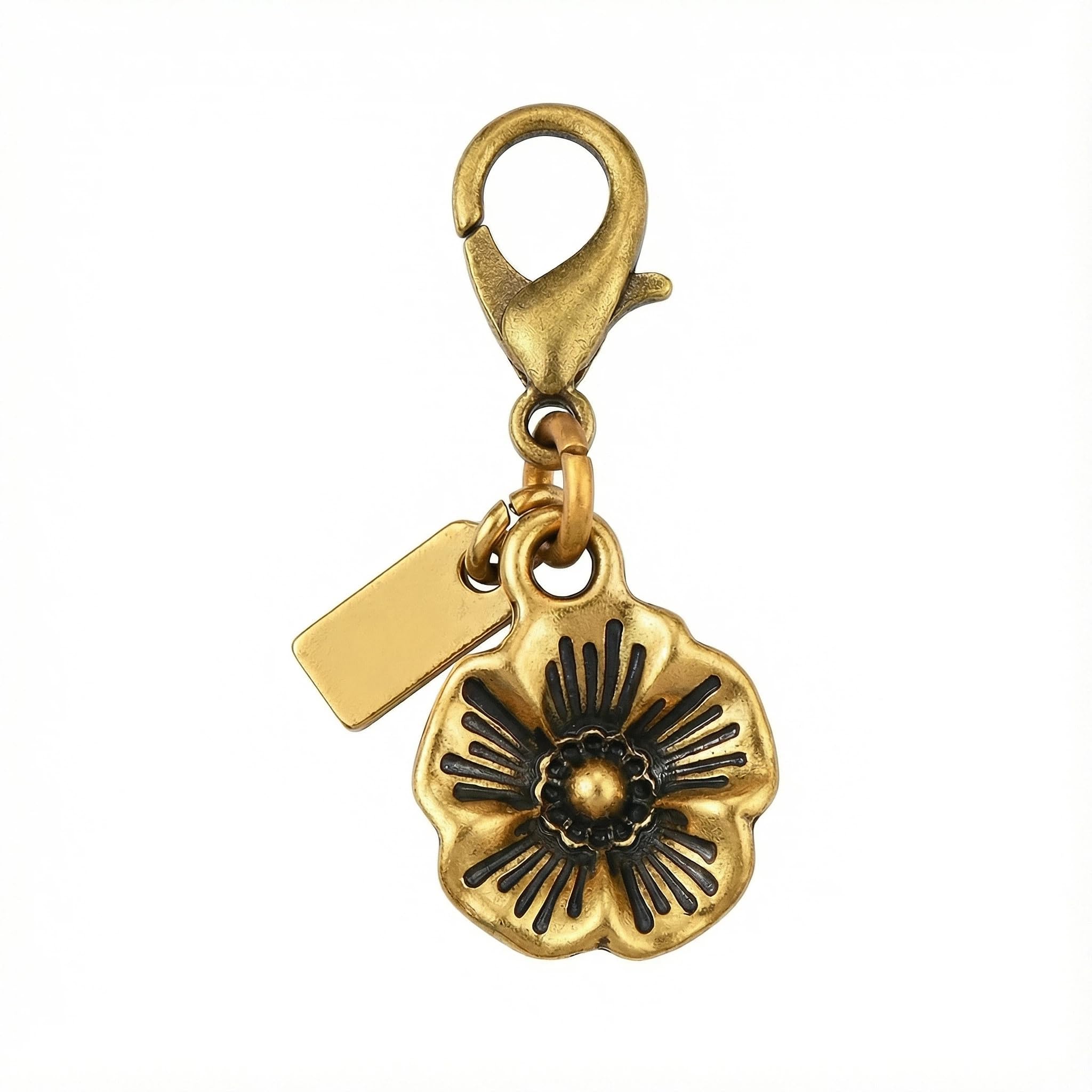 Gold Purse Chain Bag Charm for Women