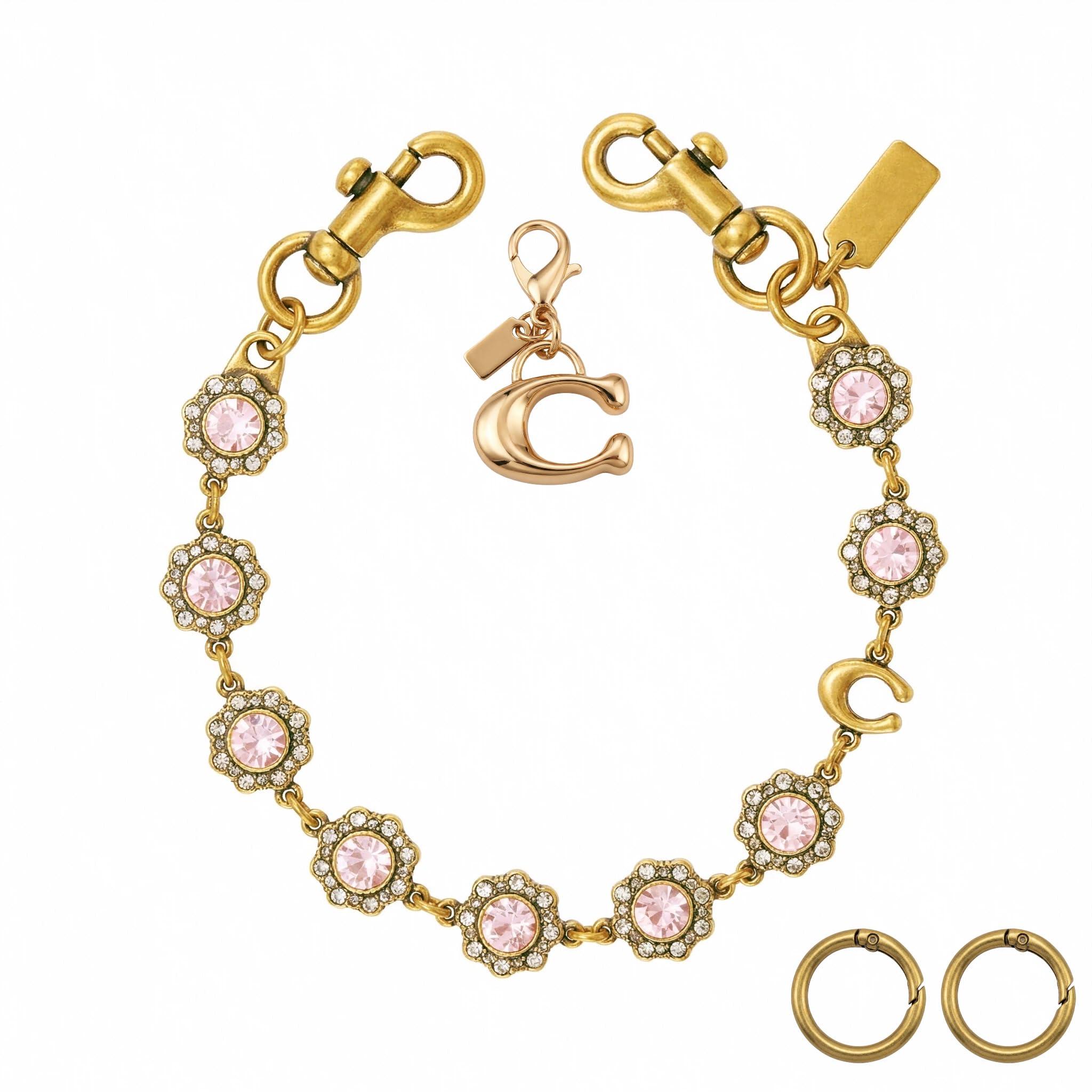 Gold Purse Chain Bag Charm for Women