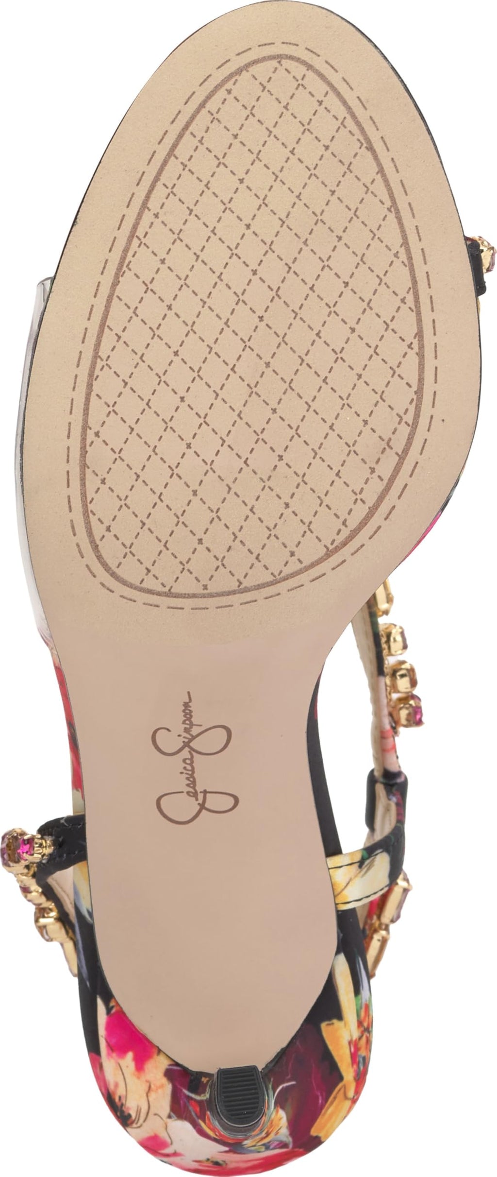 Jessica Simpson Jaycin High Heel Sandal | Satin Slip-On | Sizes 5–9.5