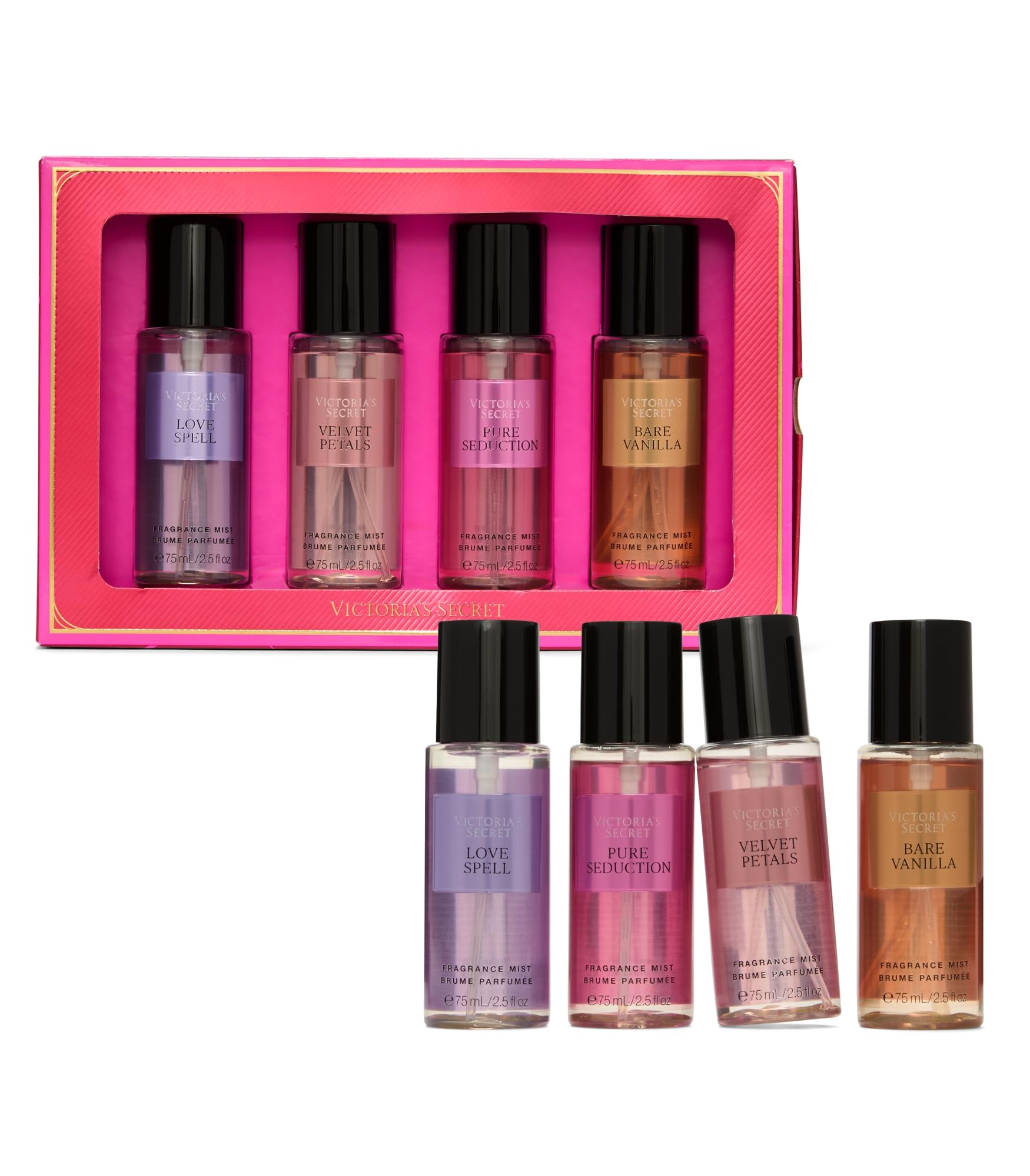 Body Mist Gift Set – 4-Piece Mini Fragrance Collection