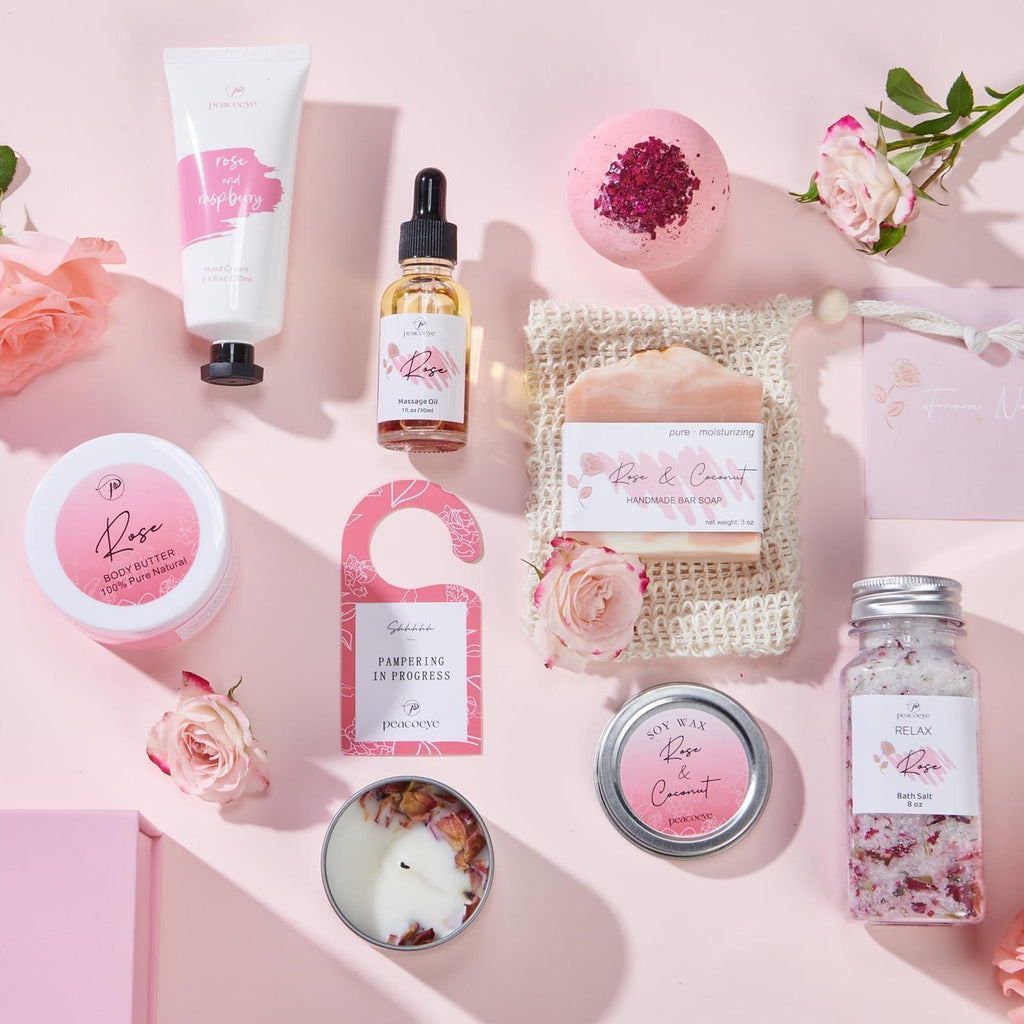 Luxury Spa Gift Set for Women – Bath & Body Care Basket