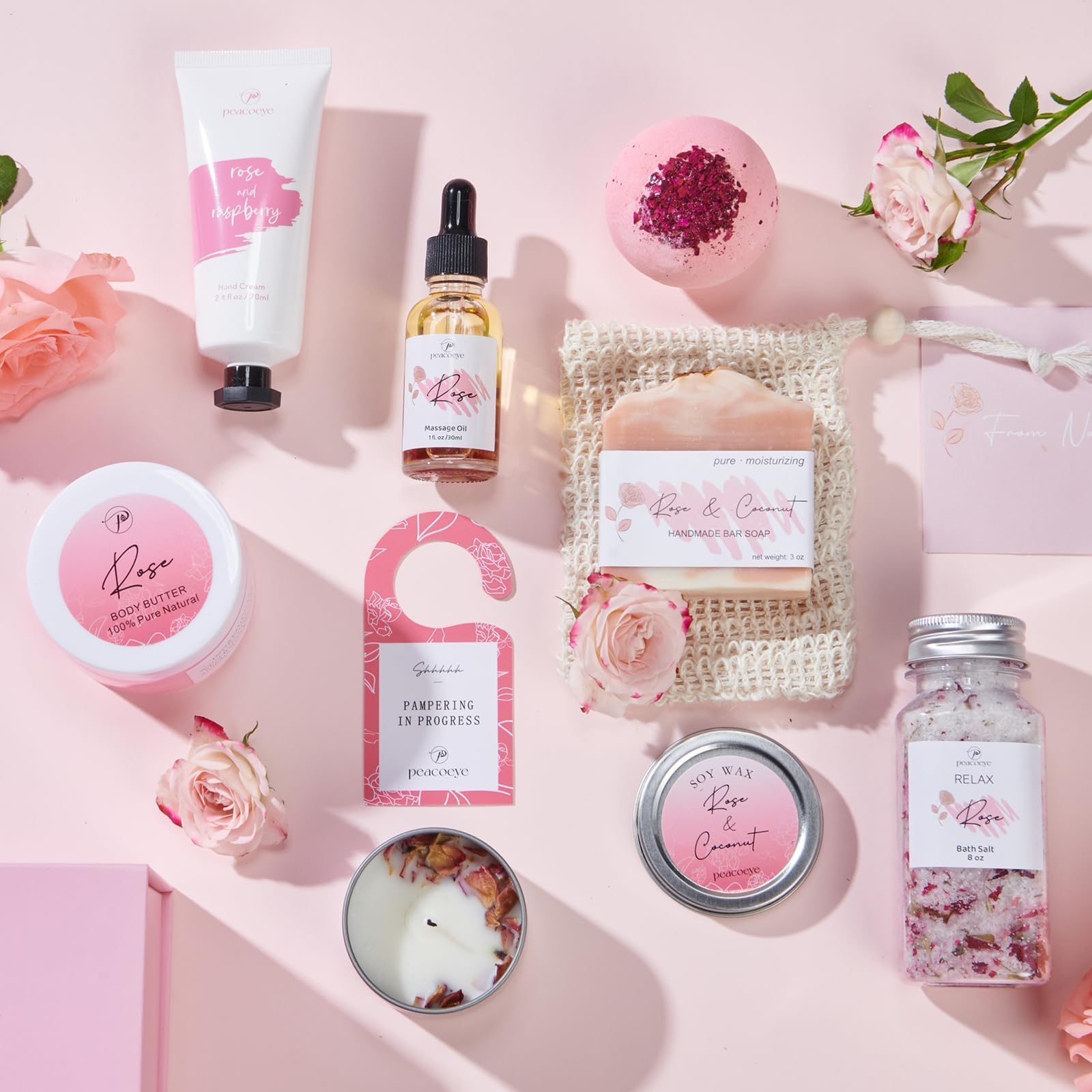 Luxury Spa Gift Set for Women – Bath & Body Care Basket
