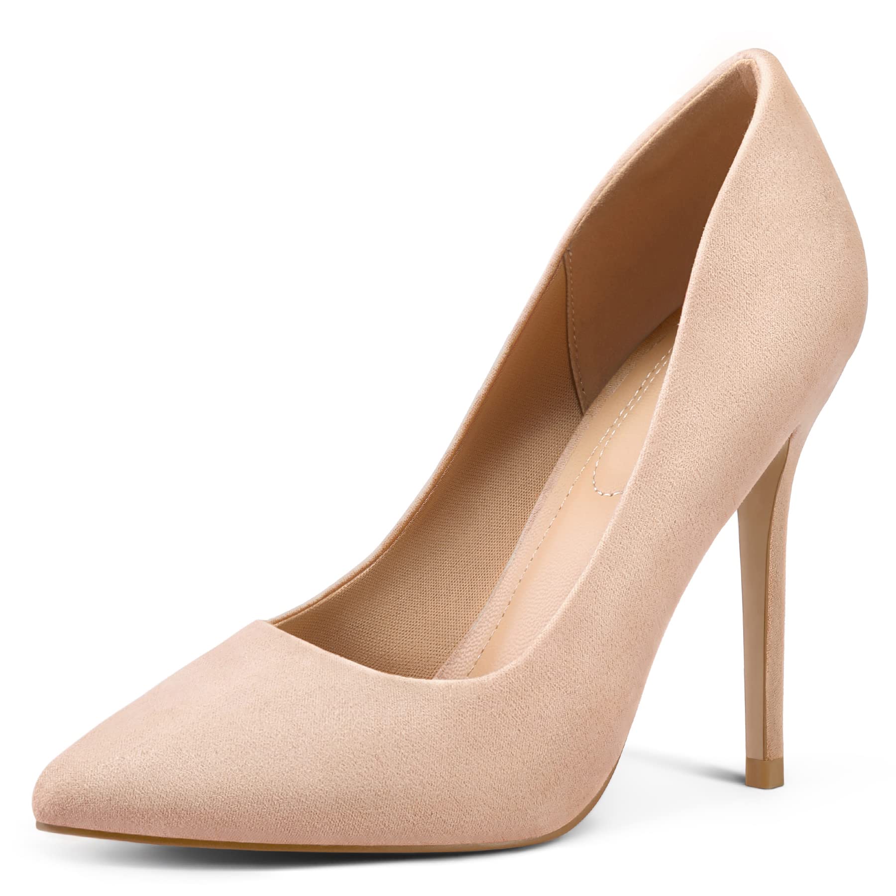 Women's 4-Inch Stiletto Pumps – Pointed Toe Dress & Wedding Heels