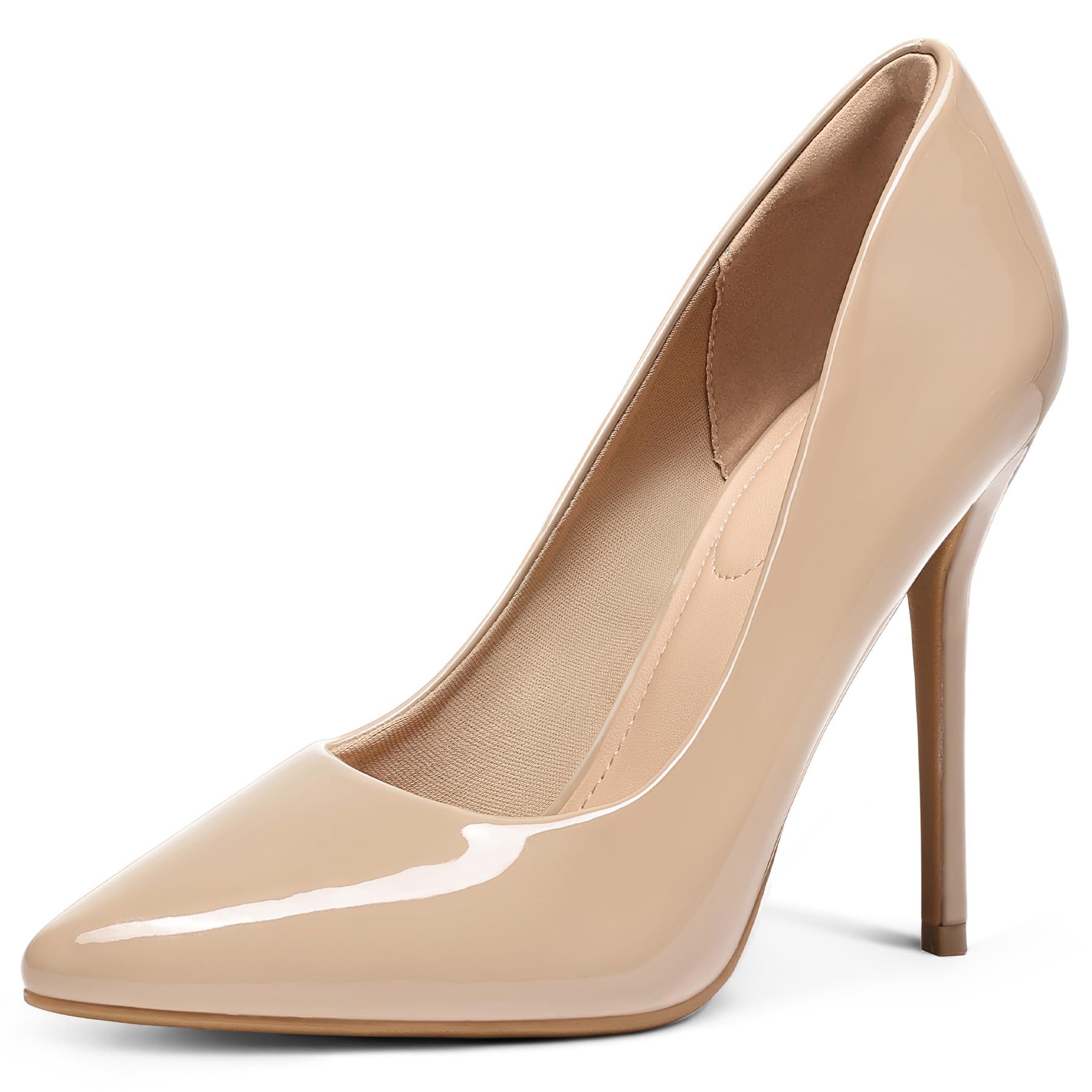 Women's 4-Inch Stiletto Pumps – Pointed Toe Dress & Wedding Heels