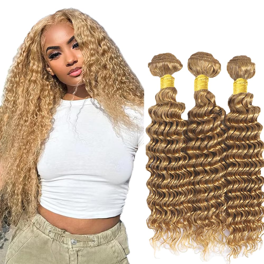 YOUNGHANN Brazilian P4/613 Body Wave Human Hair Bundles – Highlight Blonde Virgin Hair