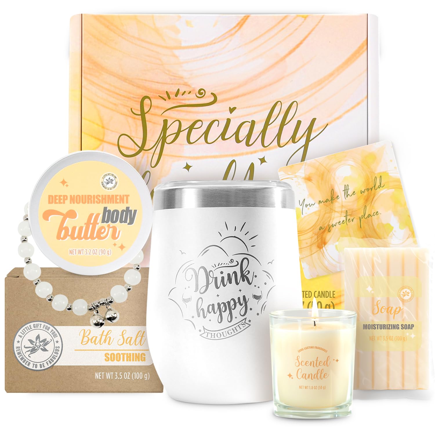 Women's Spa Gift Set – 8-Piece Luxury Bath & Body Collection