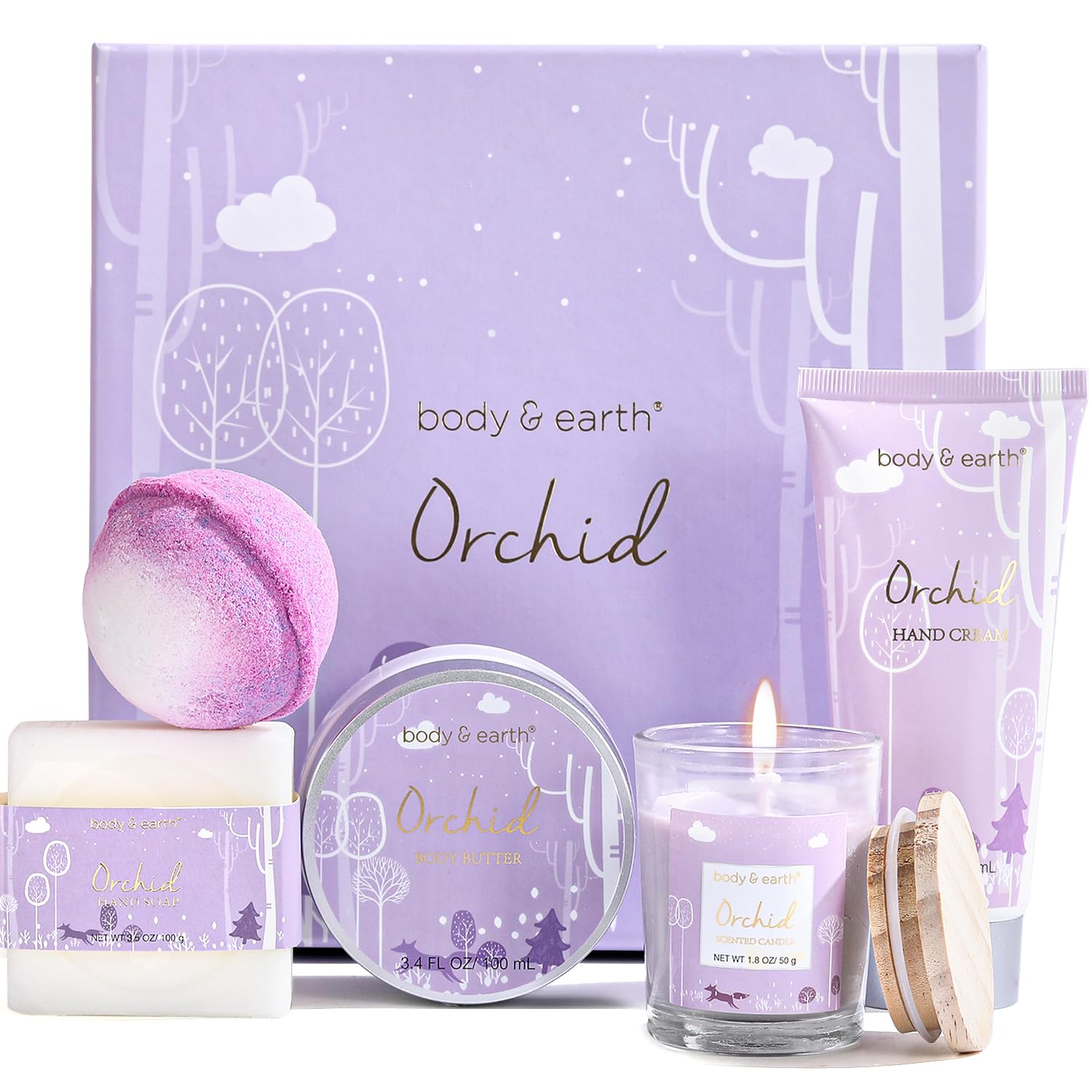 Women's Spa Gift Set – 8-Piece Luxury Bath & Body Collection
