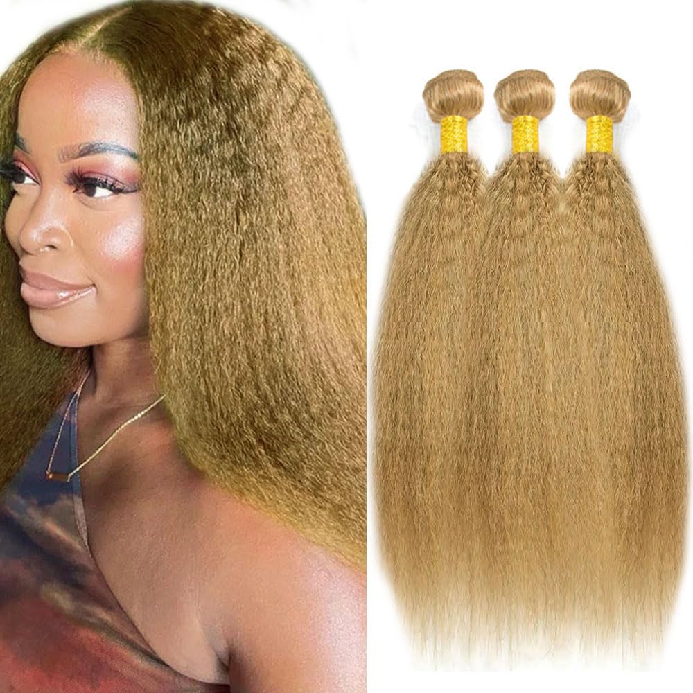 YOUNGHANN Brazilian P4/613 Body Wave Human Hair Bundles – Highlight Blonde Virgin Hair