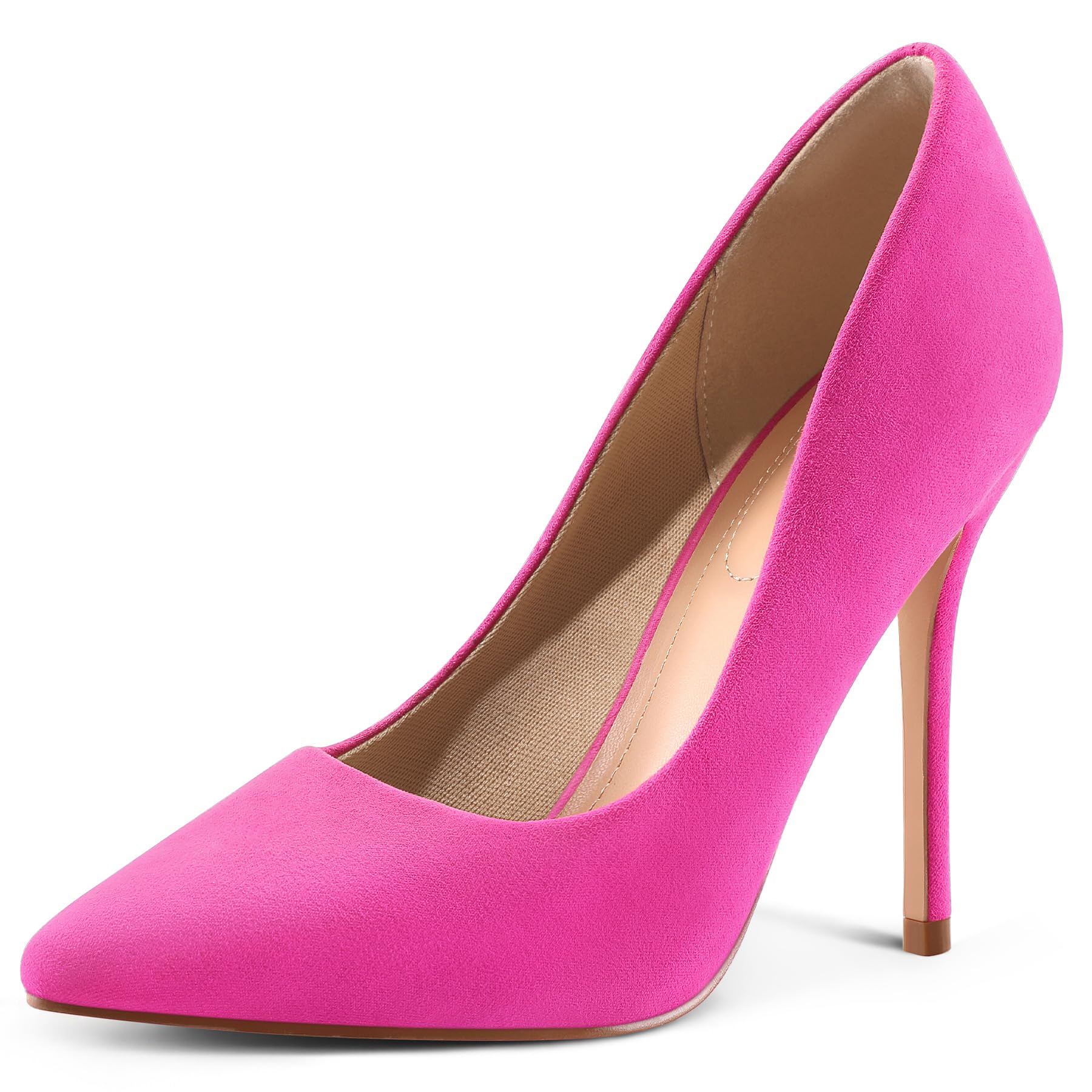 Women's 4-Inch Stiletto Pumps – Pointed Toe Dress & Wedding Heels