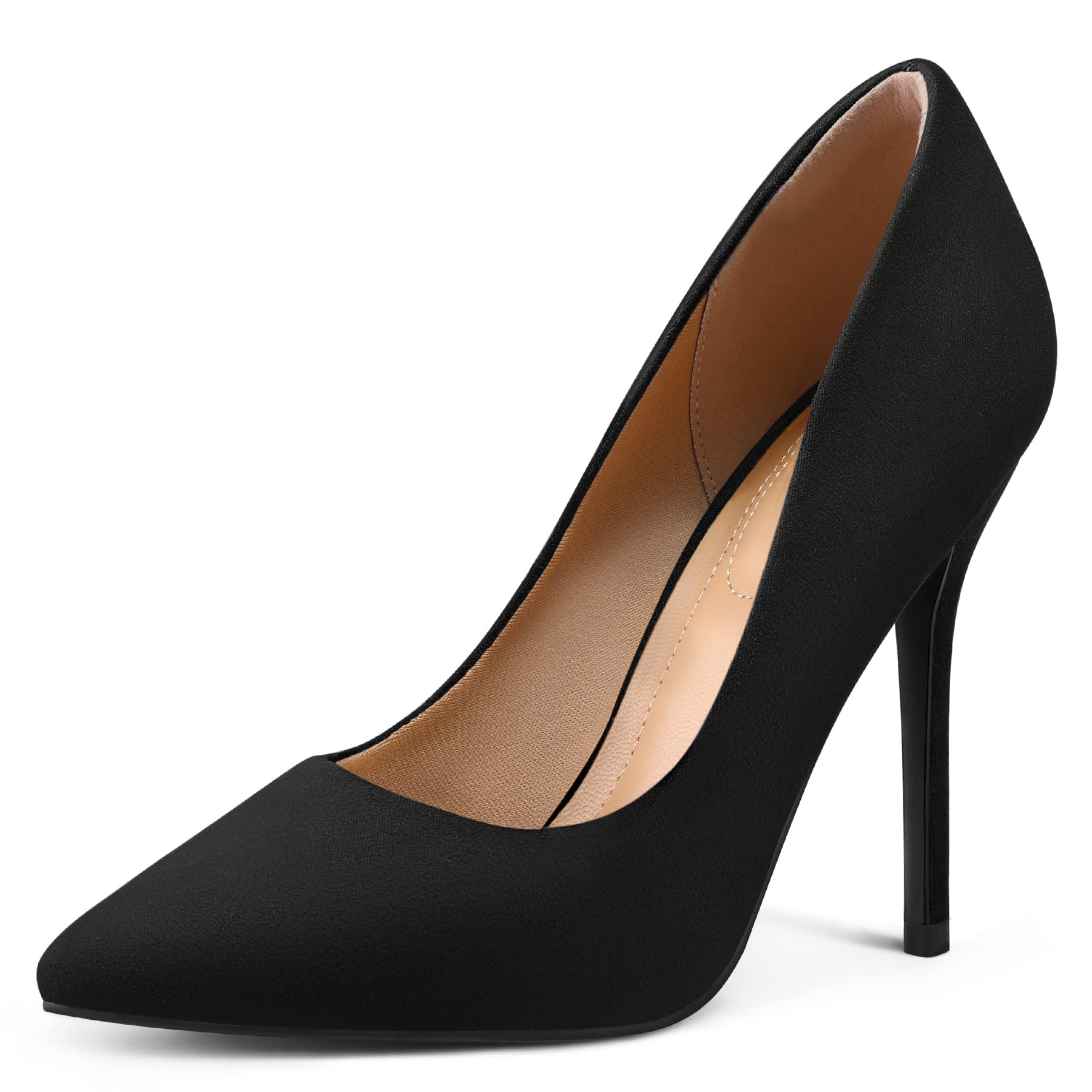 Women's 4-Inch Stiletto Pumps – Pointed Toe Dress & Wedding Heels