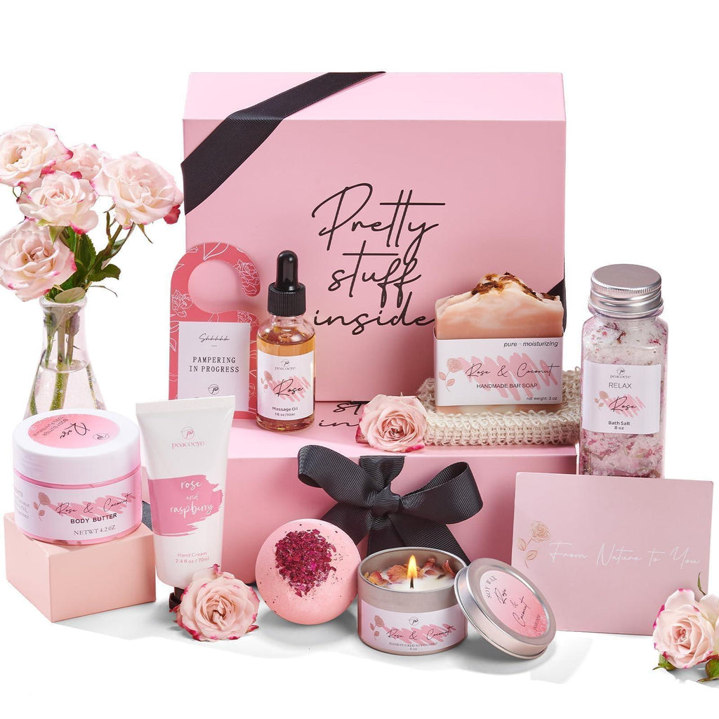 Luxury Spa Gift Set for Women – Bath & Body Care Basket