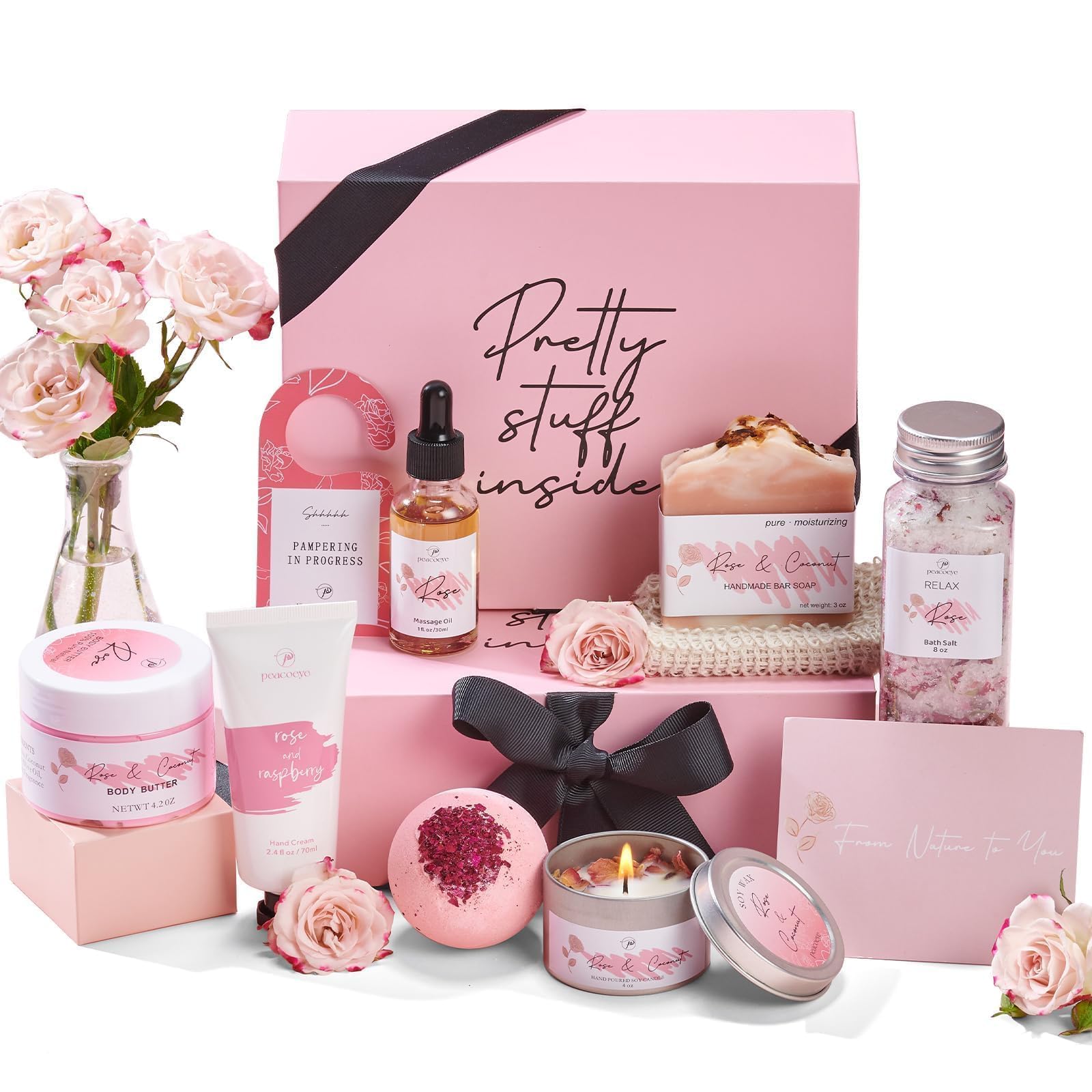 Luxury Spa Gift Set for Women – Bath & Body Care Basket