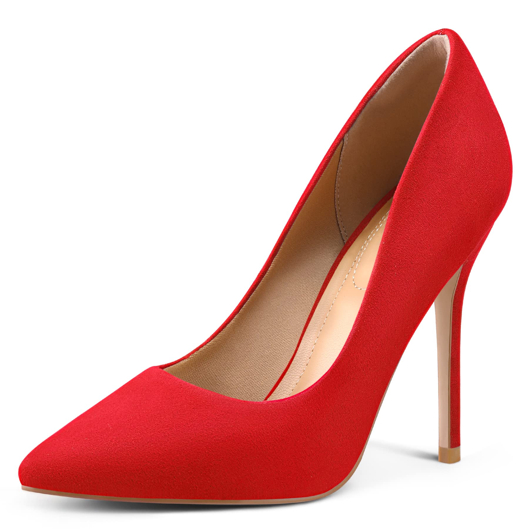 Women's 4-Inch Stiletto Pumps – Pointed Toe Dress & Wedding Heels