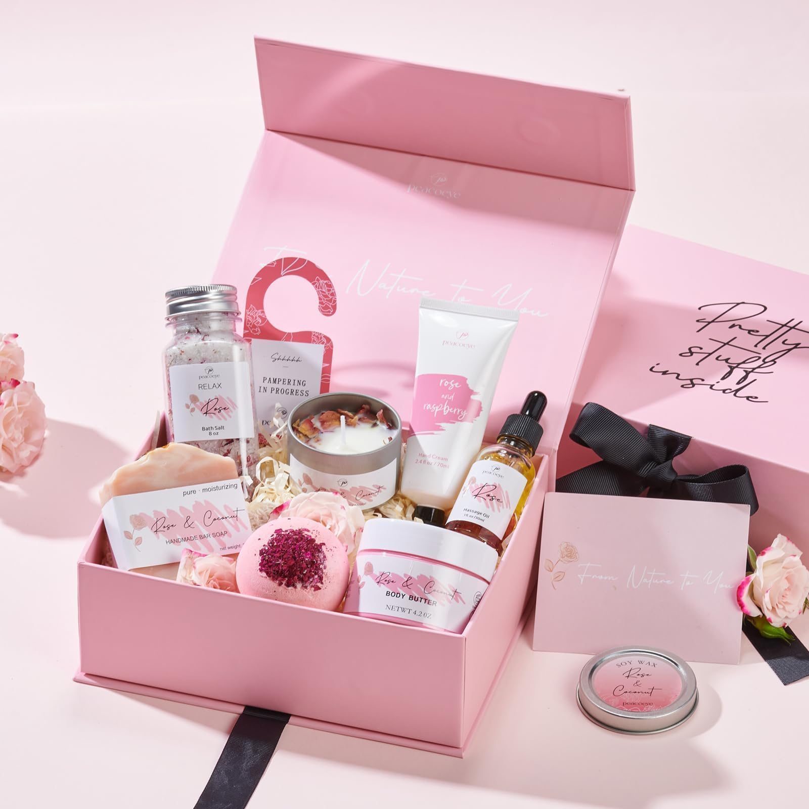 Luxury Spa Gift Set for Women – Bath & Body Care Basket