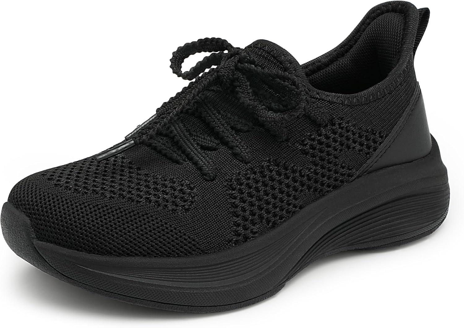 Girls Lightweight Slip-On Athletic Sneakers - Dazzling Beauty Solution
