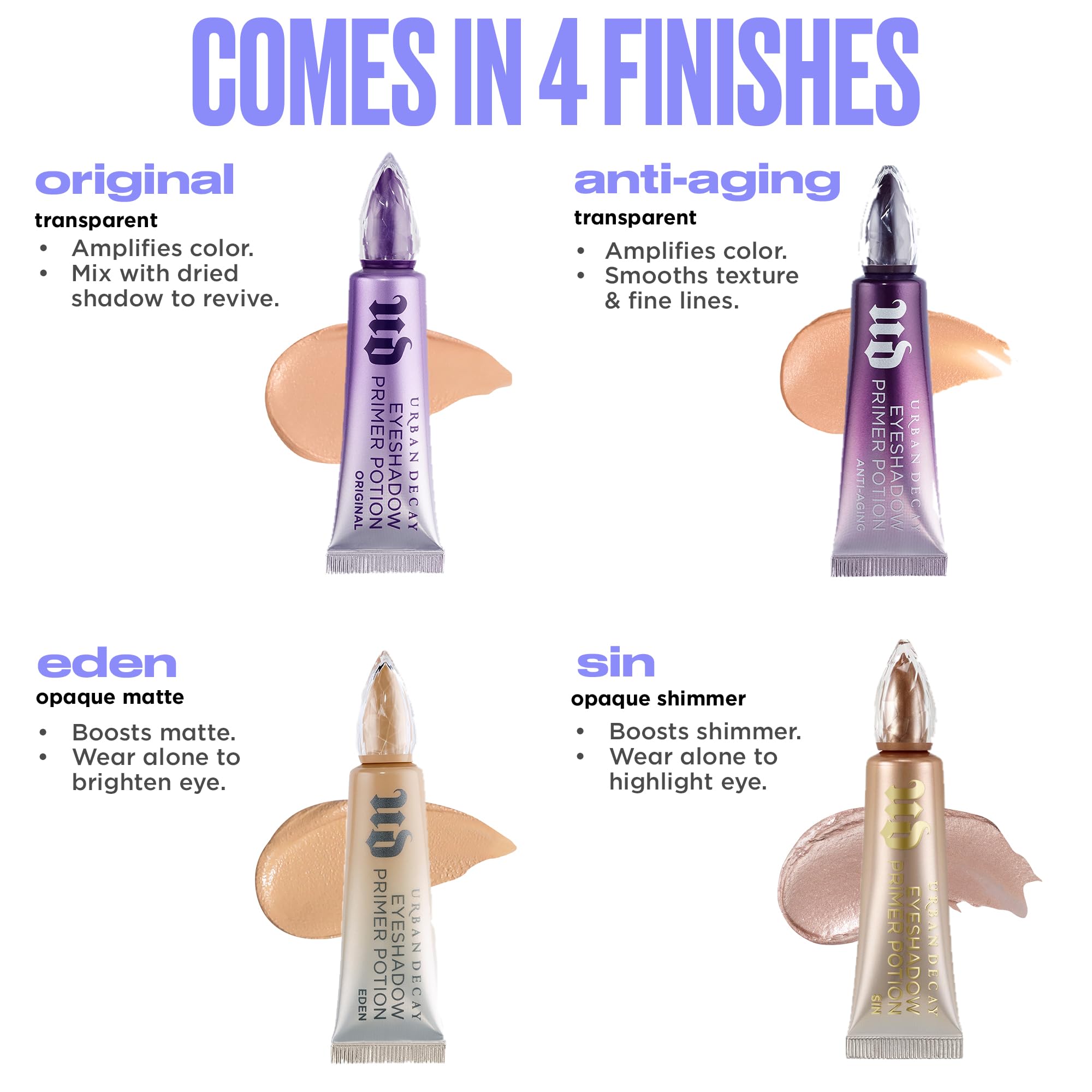 Urban Decay Anti-Aging Eyeshadow Primer Potion | Nude Eye Primer