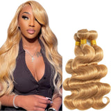 YOUNGHANN Brazilian P4/613 Body Wave Human Hair Bundles – Highlight Blonde Virgin Hair
