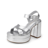 DREAM PAIRS Y2K Platform Chunky Heel Sandals | Square Toe Ankle Strap | Sizes 5–11