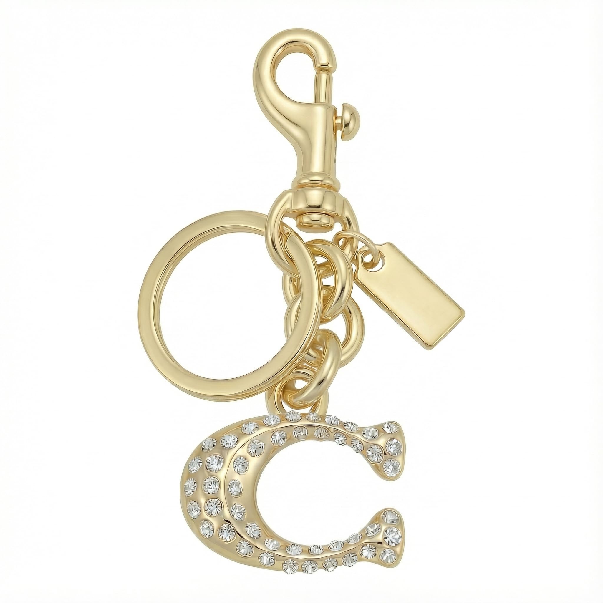 Gold Purse Chain Bag Charm for Women