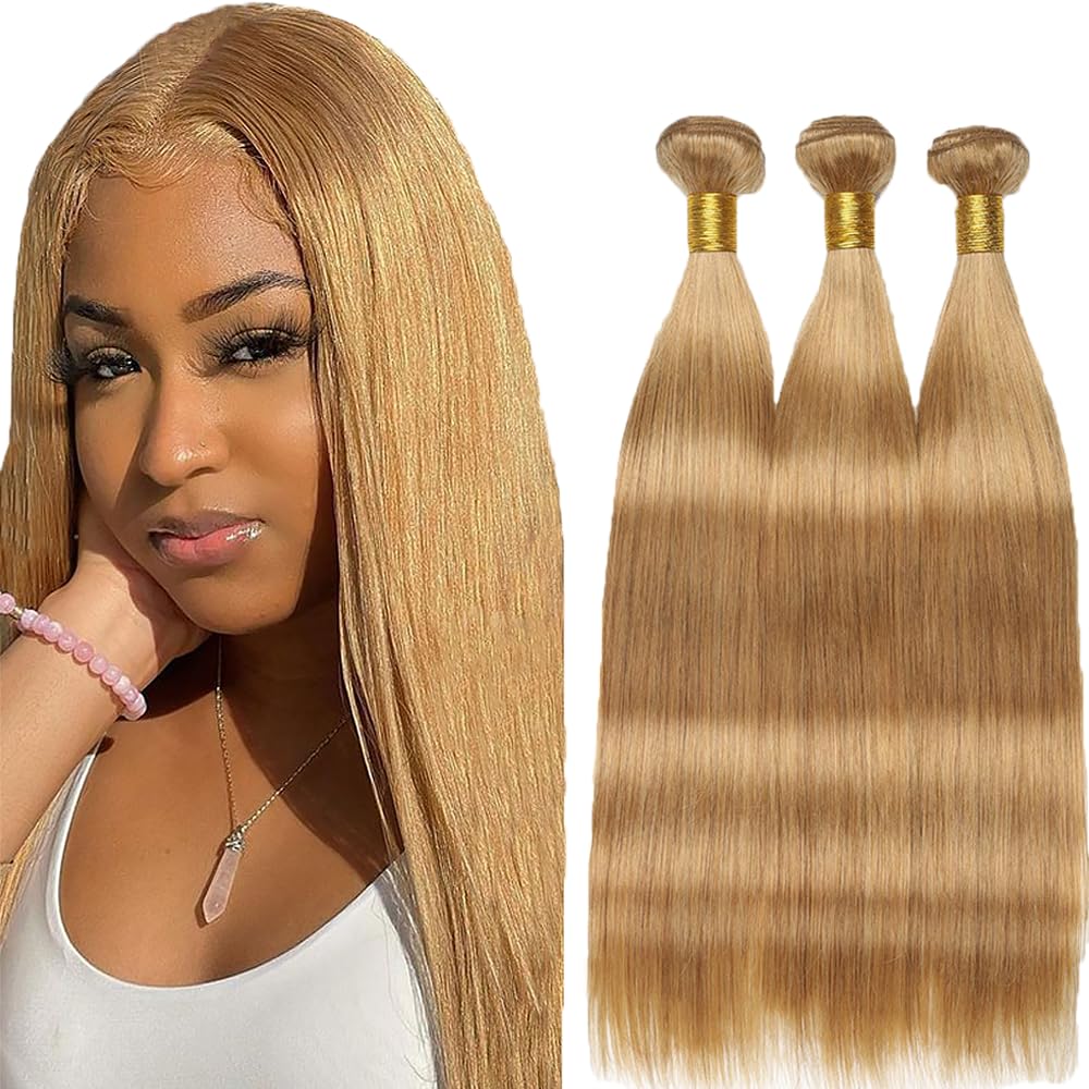 YOUNGHANN Brazilian P4/613 Body Wave Human Hair Bundles – Highlight Blonde Virgin Hair