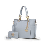 MKF Collection Tote Bag for Women | Vegan Leather Handbag Set with Wallet | Mia K | 87 Colors & Styles
