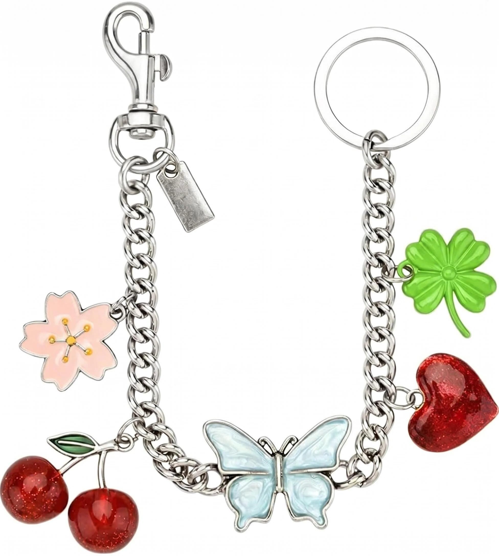 Gold Purse Chain Bag Charm for Women