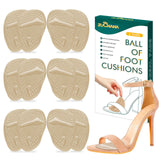Metatarsal Pads for Women – Ball of Foot Cushions for Pain Relief, Reusable Medical-Grade Silicone Shoe Inserts